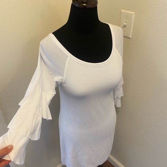 BAILEY 44 DOVETAIL TIERED SLEEVE DRESS RUFFLESHIFT - Picture 3 of 11